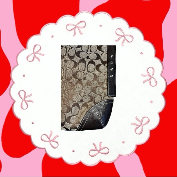 coach hamptons crossbody purse π - Picture 9 of 11